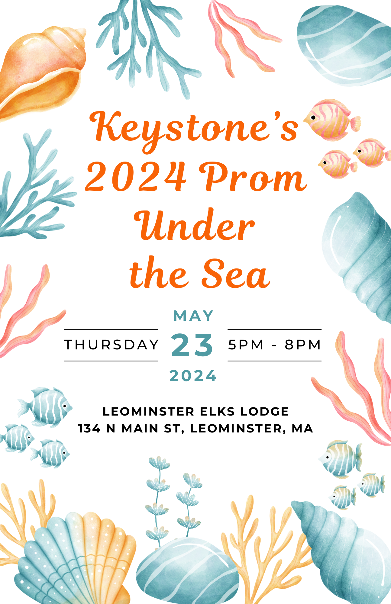 Prom Ticket 2024 - Keystone Educational Collaborative